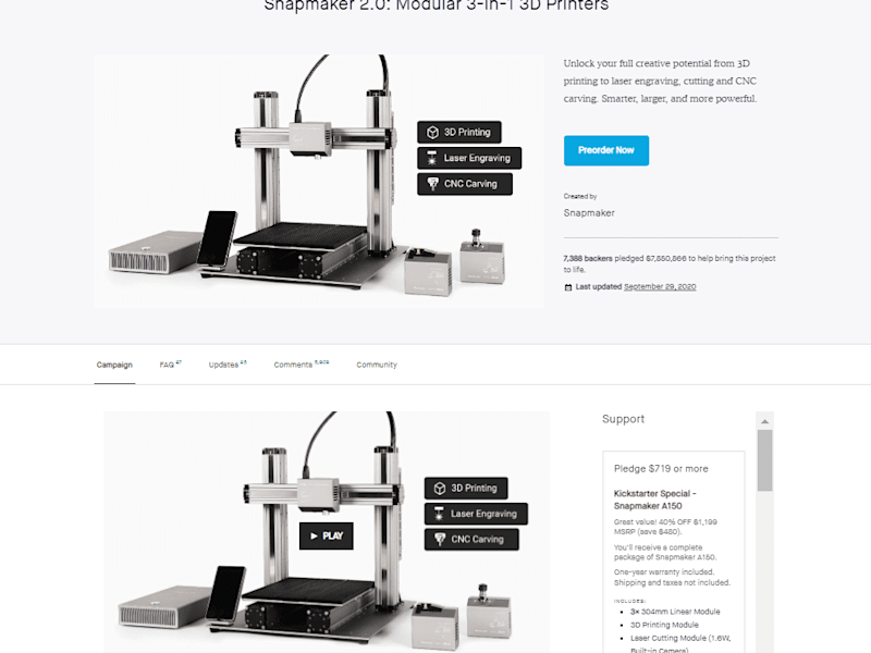 Cover image for Copywriting| Product Landing Page for Kickstarter