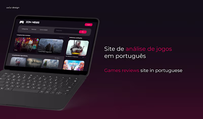 Cover image for IDN News: game reviews site in portuguese