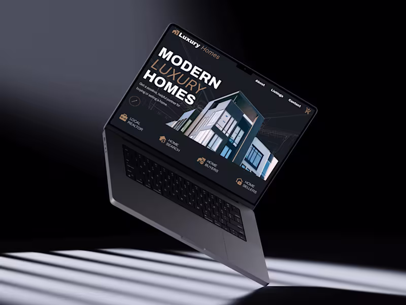 Cover image for Luxury Homes Web Design