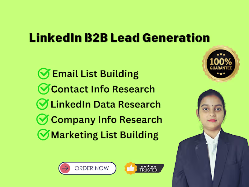 Cover image for Provide B2B Lead Generation for Industry-Specific Needs