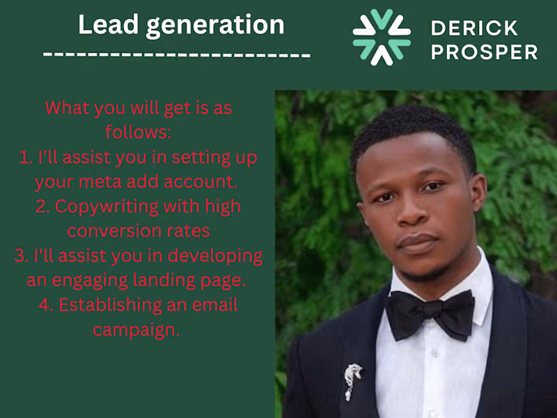 Cover image for Lead generation intelligence. 