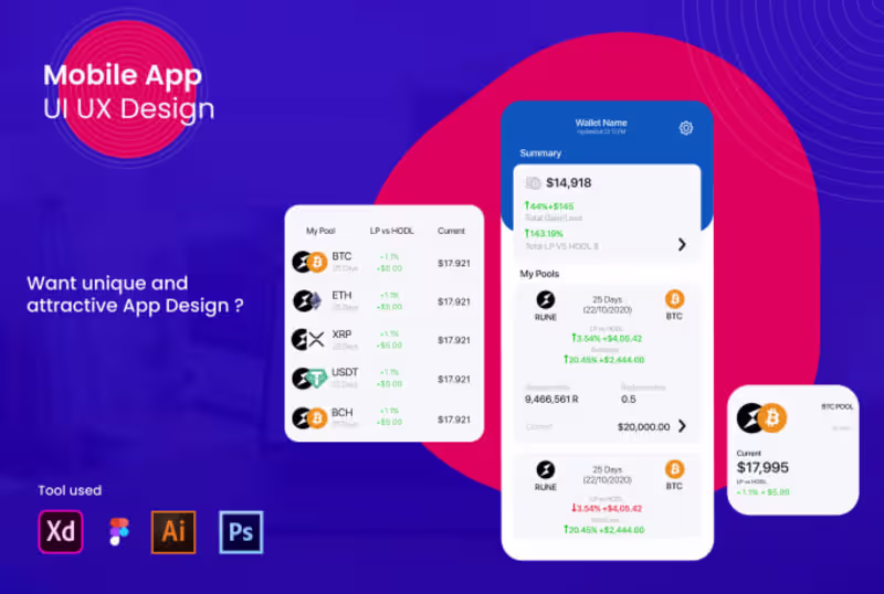 Cover image for UI/UX Designs and Prototyping