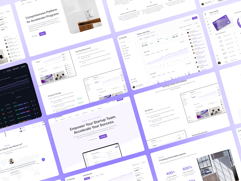 Cover image for Startup Science - Complete Web Design of 35+ pages
