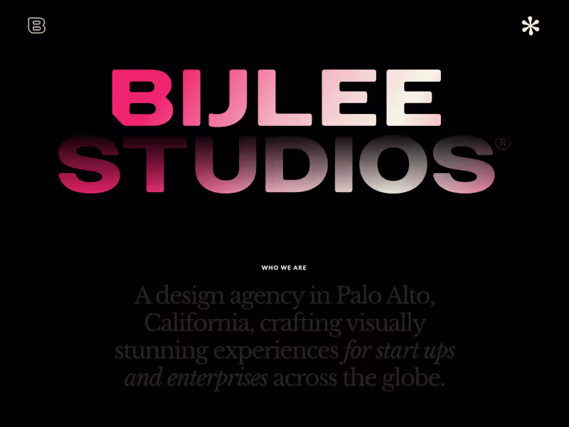 Cover image for Bijlee Studios - Webflow Site