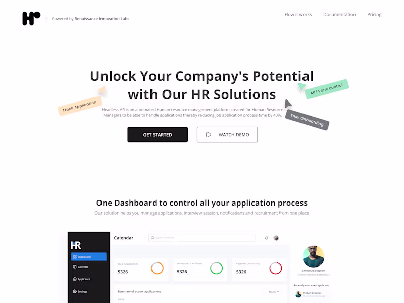 Cover image for Website/Landing Page UI UX Design