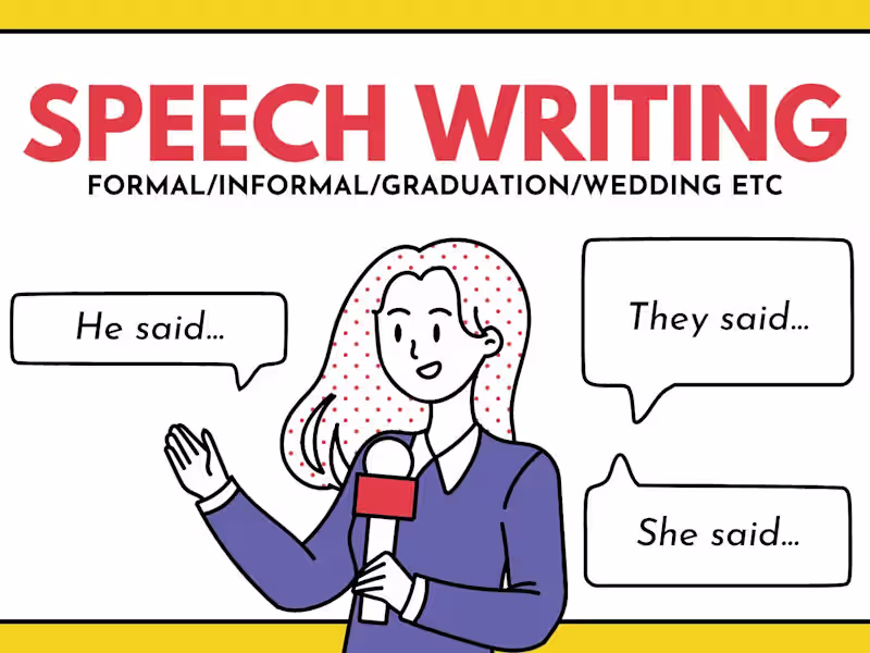 Cover image for Writing ANY Speech