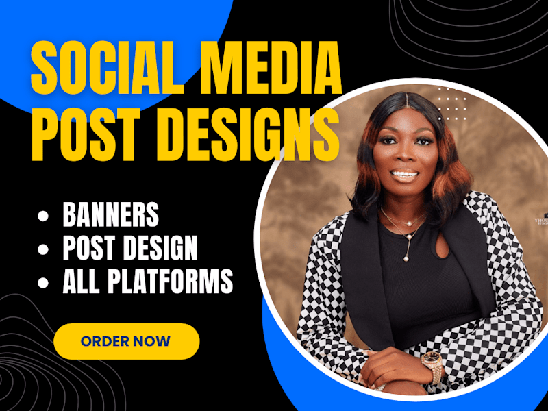 Cover image for I will help you with eye catchy social media post designs