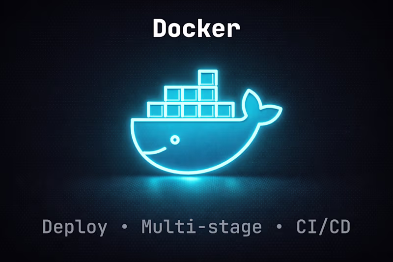 Cover image for  Docker Containerization: portable, reproducible, deploy-ready