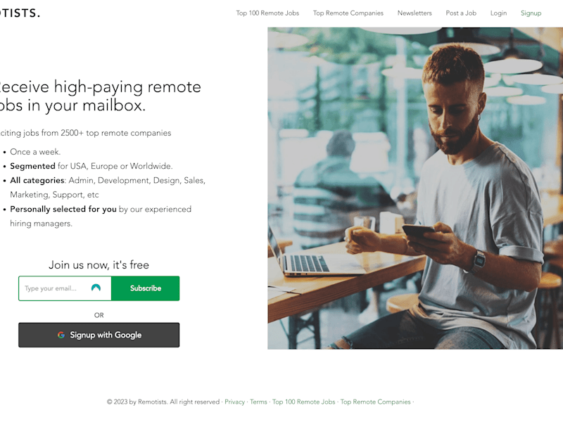 Cover image for Remotists.com
