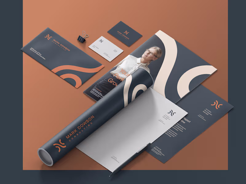 Cover image for Dowson Consulting | Corporate Consulting Brand Identity