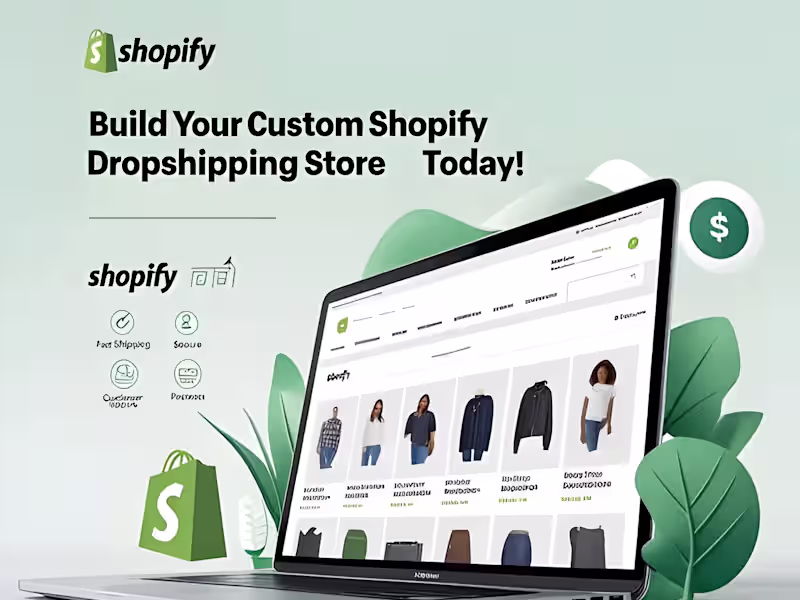 Cover image for Professional Shopify Store Design & Setup for High Conversions