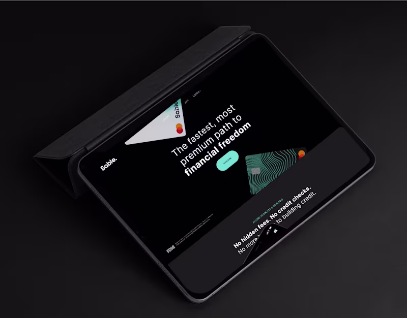 Cover image for Sable website