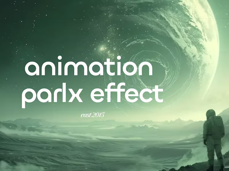 Cover image for scrolling paralax effect  