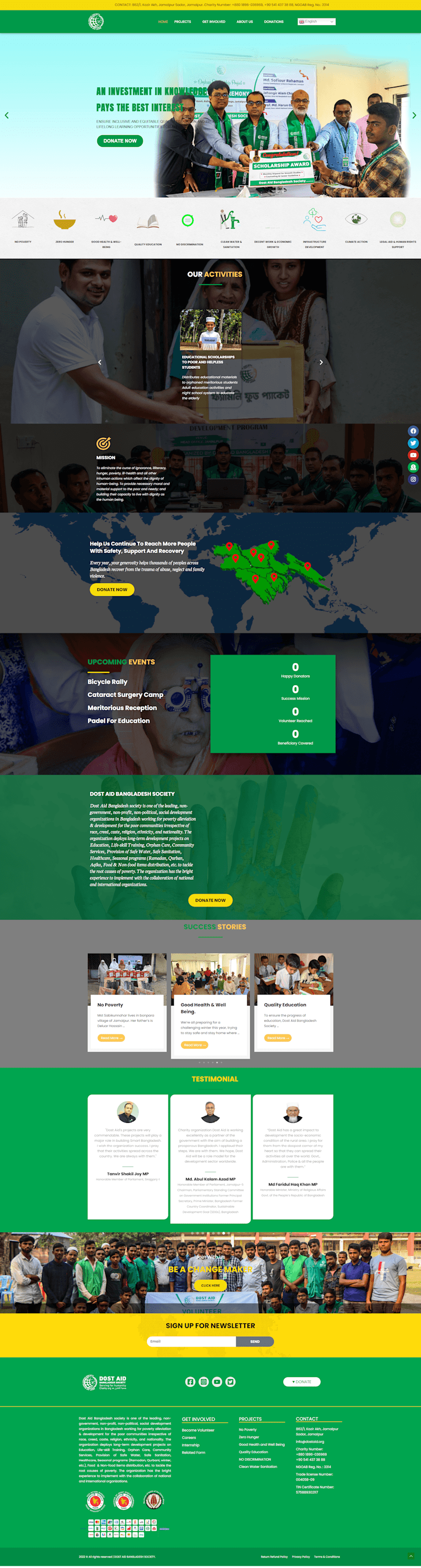 Cover image for Donation Website