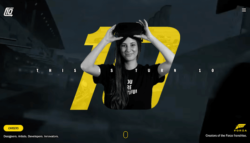 Cover image for Turn10 Studios – AAA Racing Brand & Website Design