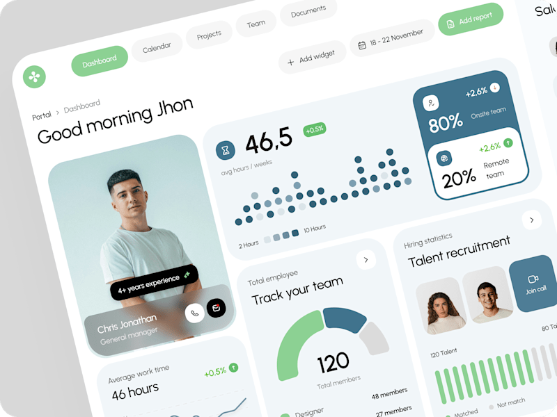 Cover image for Alignly - HR Management Dashboard