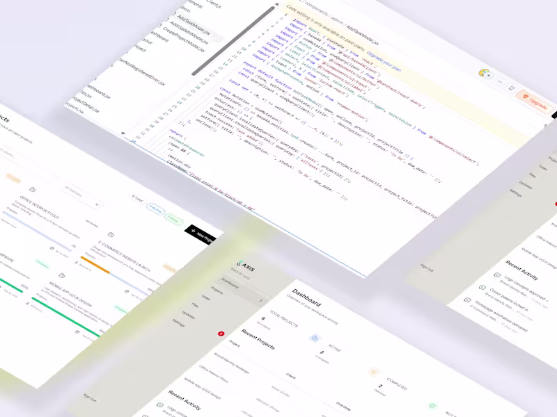 Cover image for Built a clean client portal