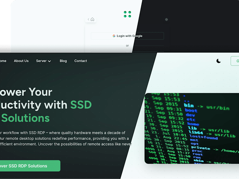 Cover image for HostnServer Project & Page Design and Development