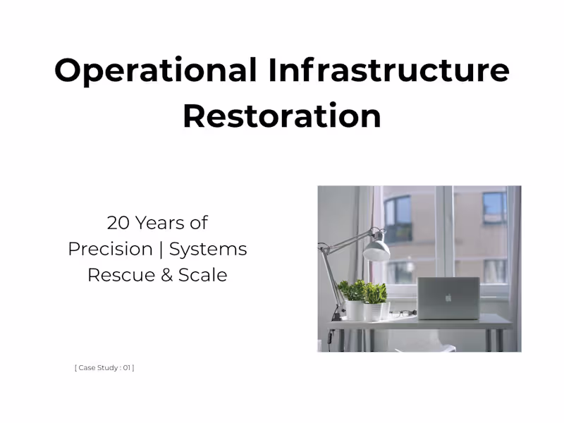 Cover image for I specialize in rescuing executives