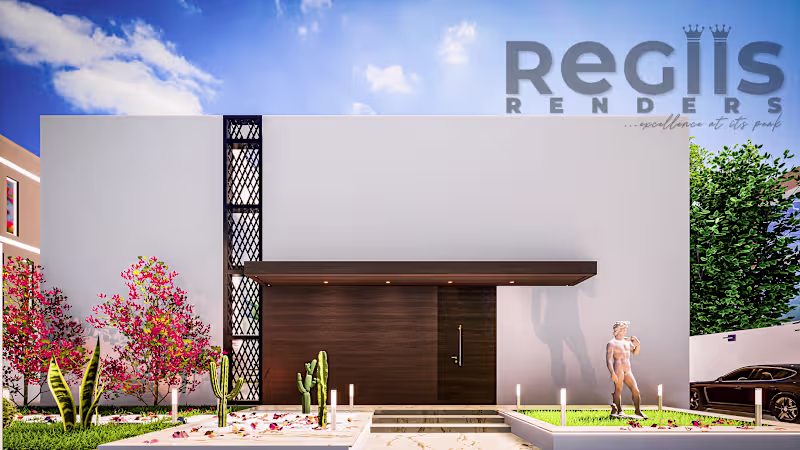 Cover image for A Luxury Duplex with a Basement :: Behance