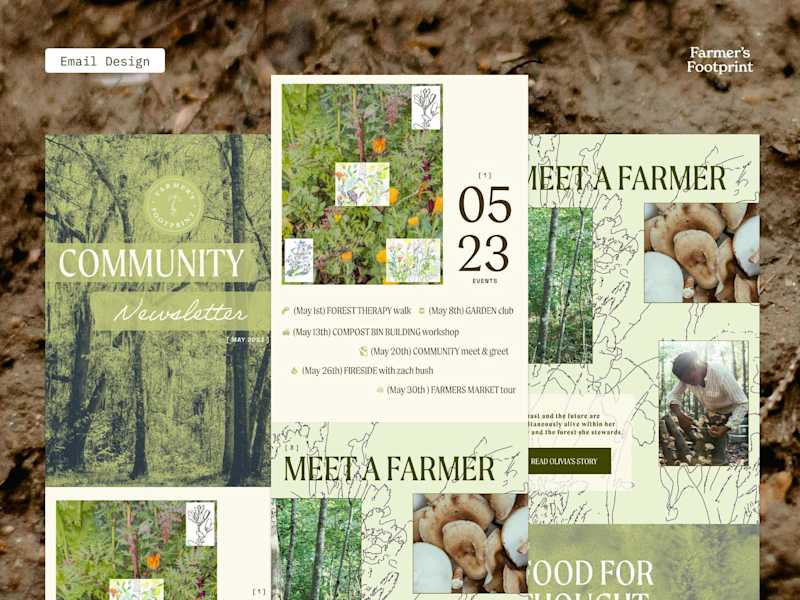 Cover image for Email Template Design - Regenerative Agriculture 