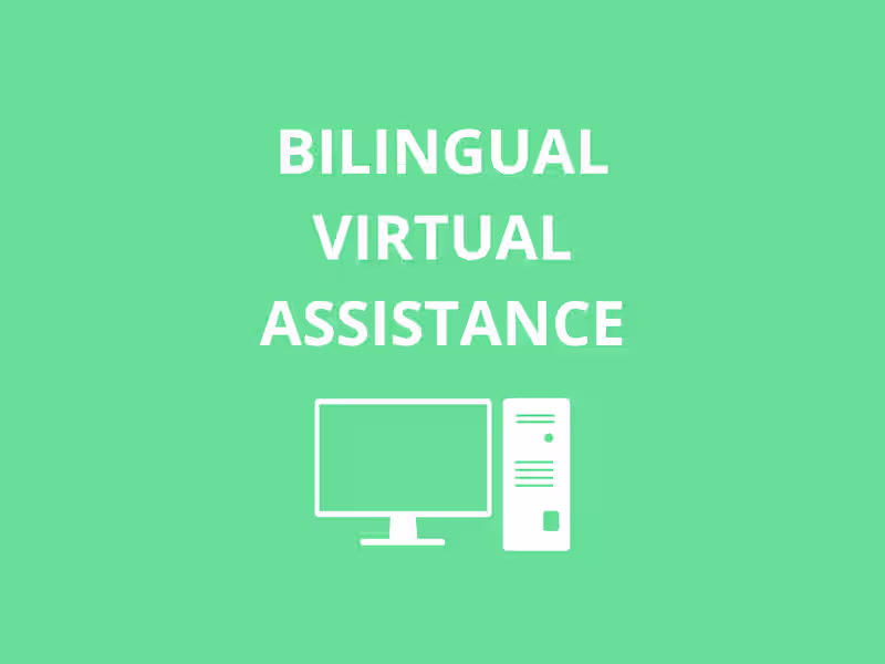 Cover image for Bilingual Virtual Assistant Services