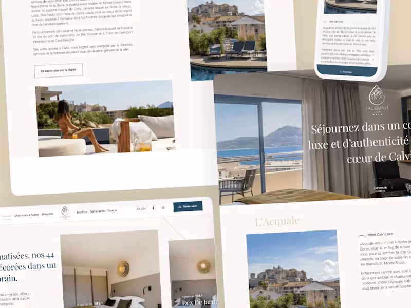 Cover image for Hôtel Calvi l’Acquale ****