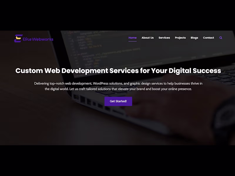 Cover image for Elite WebWorks