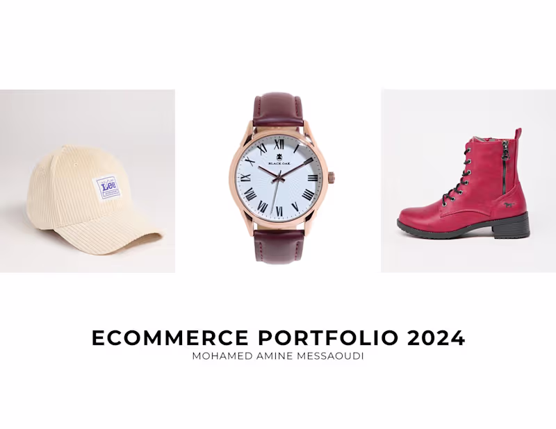 Cover image for E-commerce Portfolio 2024