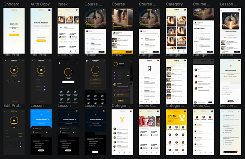 Cover image for EduApp UI/UX Design Project