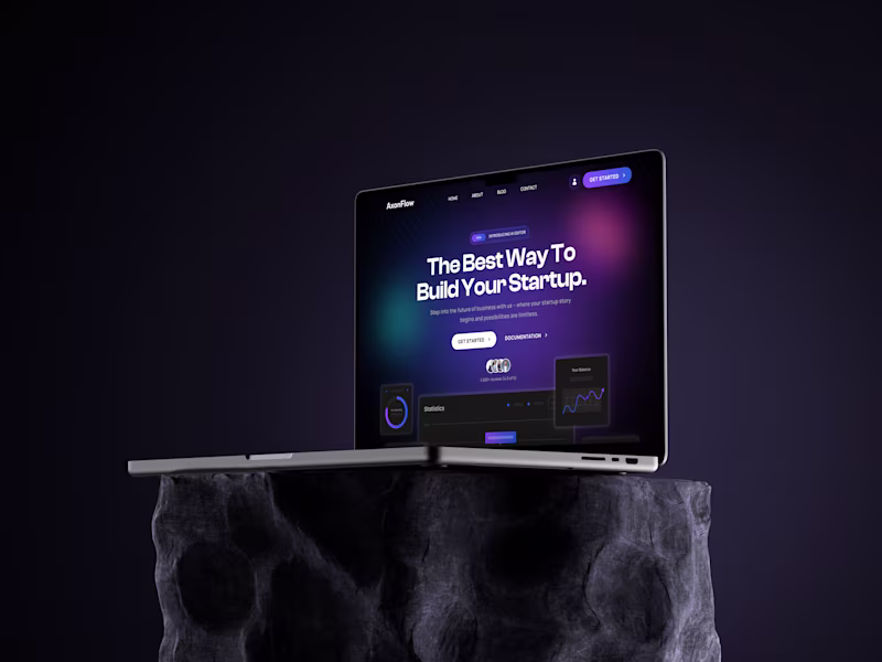 Cover image for AxonFlow UI/UX Design Project