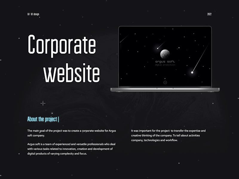 Cover image for Argus Soft Website redesign