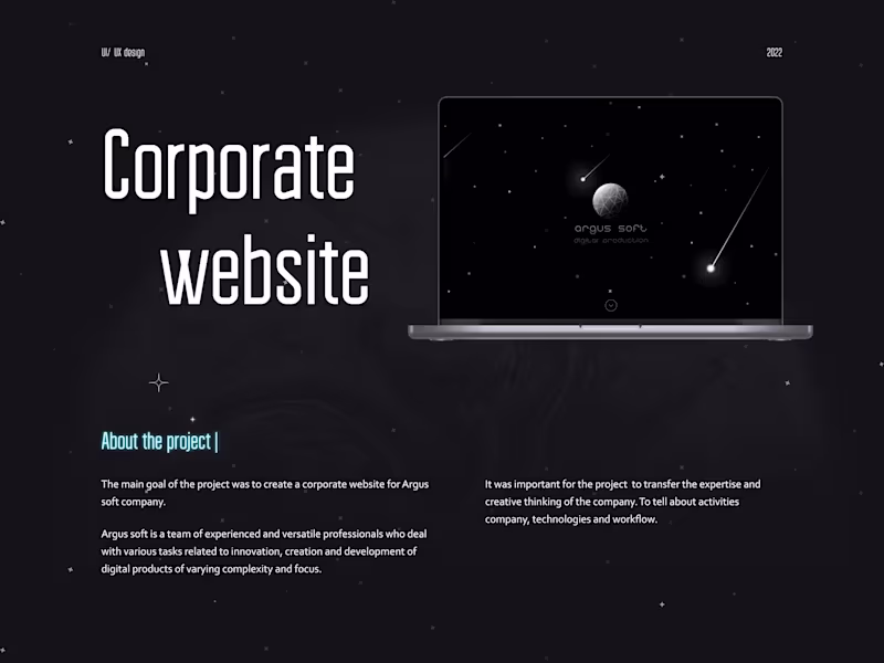 Cover image for Argus Soft Website redesign