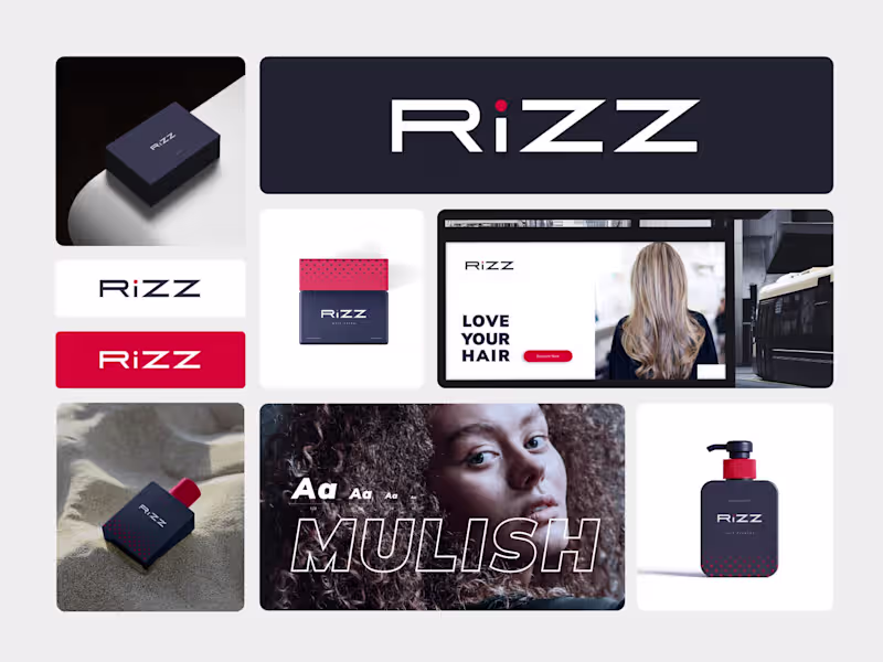 Cover image for Rizz- A Haircare Brand