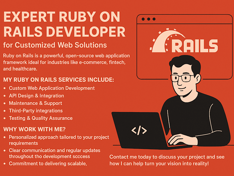 Cover image for Full-Stack Development with Ruby on Rails & Vue.js