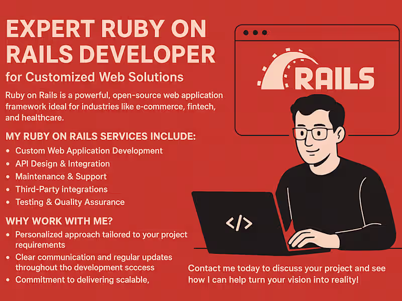 Cover image for Full-Stack Development with Ruby on Rails & Vue.js