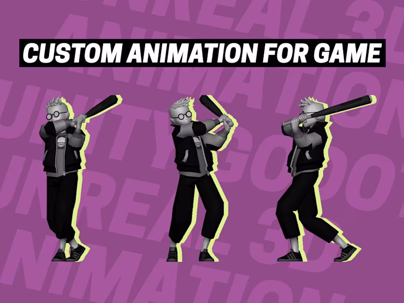 Cover image for Demonstration of animation for game.