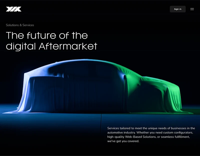 Cover image for XIX3D | UX/UI website design and 3D animation