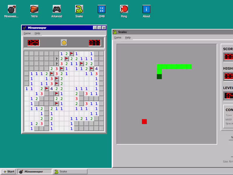 Cover image for Win95Games - Retro Gaming Platform
Collection