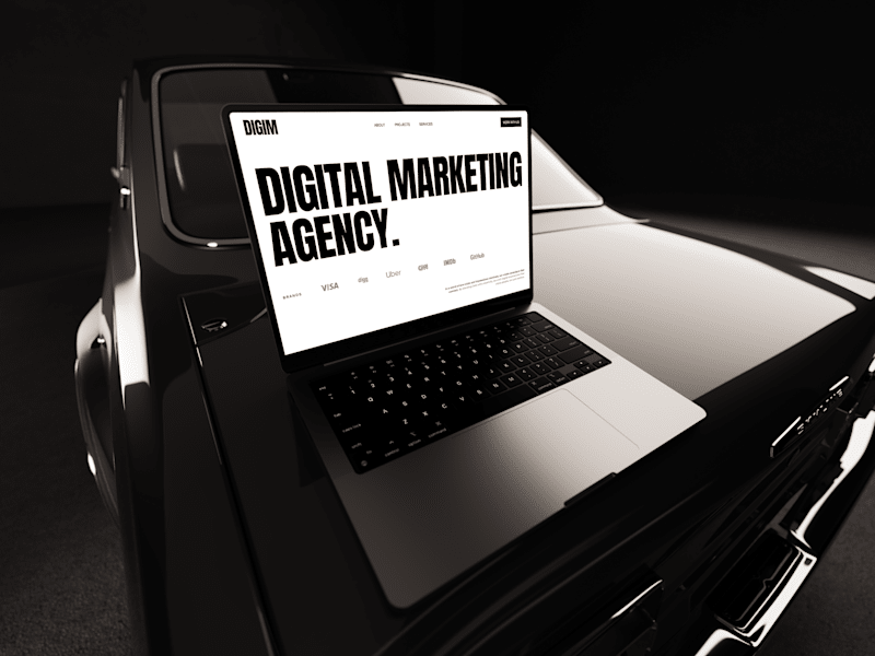 Cover image for Landing Page Design for Digital Marketing Agency
