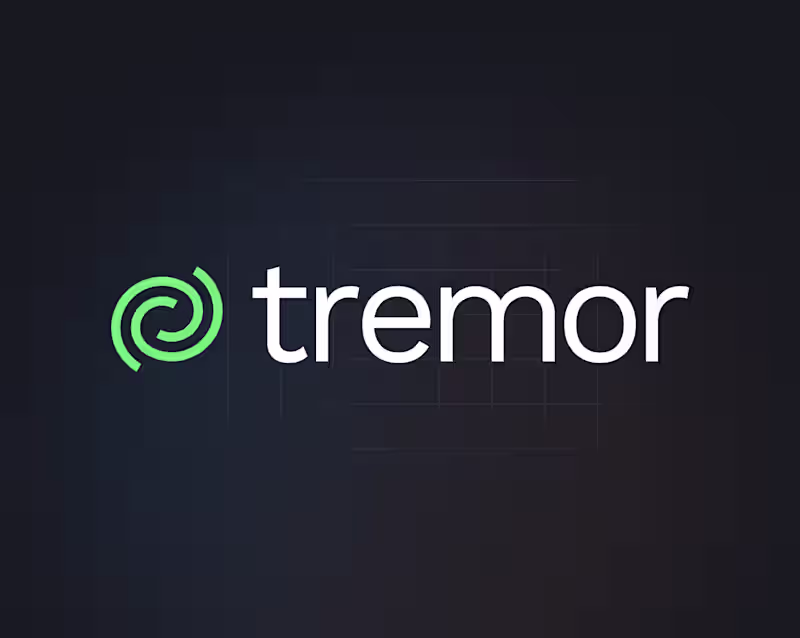 Cover image for Tremor Technologies