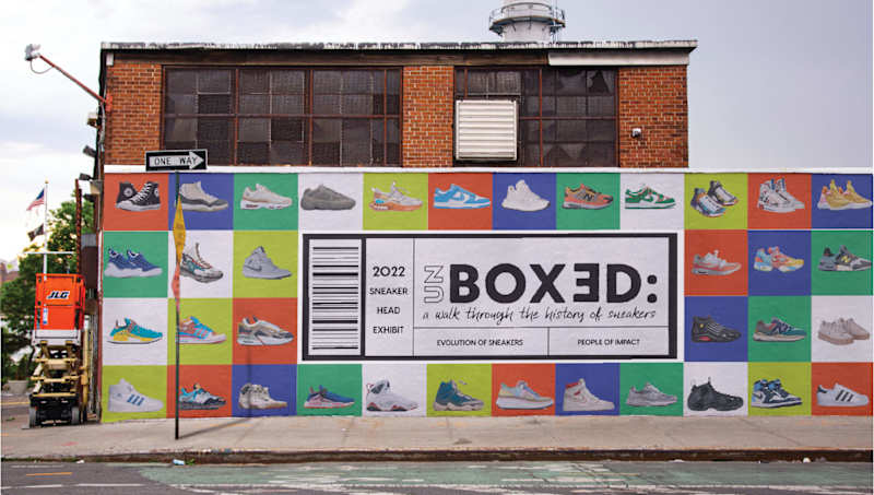 Cover image for Unboxed: A Walk Through the History of Sneakers