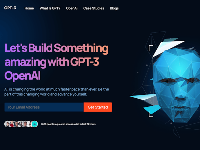 Cover image for GPT-3 Website
