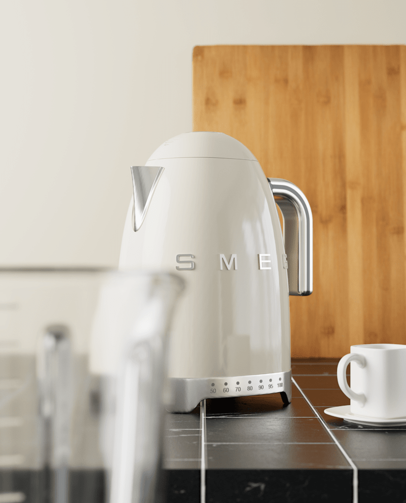 Cover image for Smeg Kettle Product Render Set