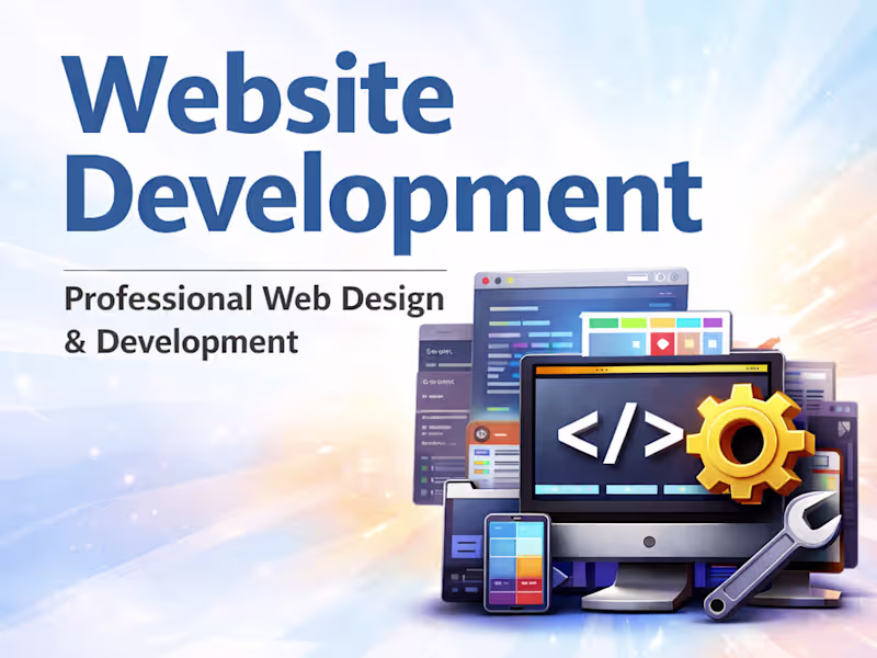 Cover image for Frontend Website Development