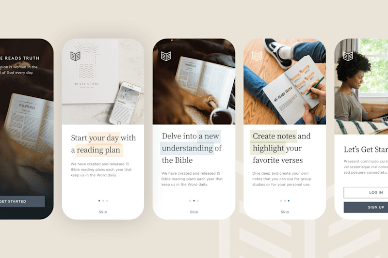 Cover image for She Reads Truth App Design