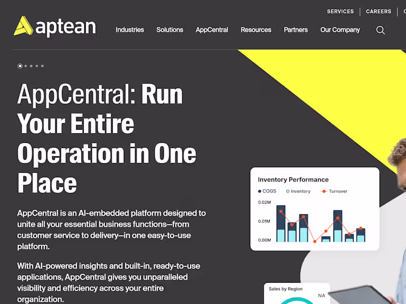 Cover image for Aptean: Enterprise Software to Help Your Business Thrive