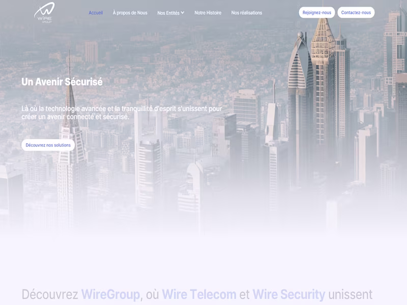 Cover image for Wire group | Webflow Development