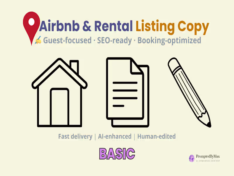Cover image for Airbnb Title & Intro for More Bookings