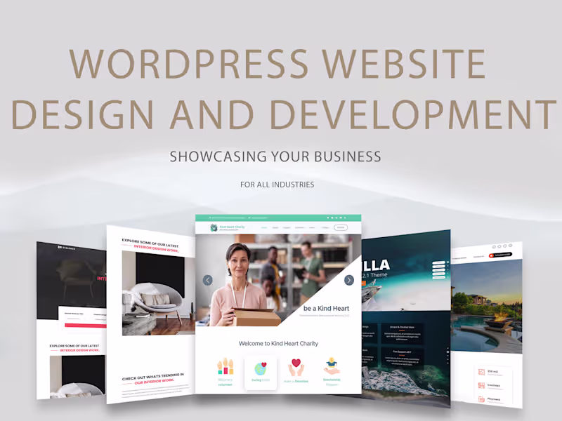 Cover image for Simple WordPress website